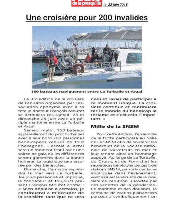 Une croisière pour 200 invalides